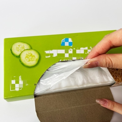 Bio abbaubare PE-Plastik-Lebensmittelverpackung auf Rollen für einen klaren und frischen Schutz