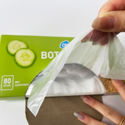 Bio abbaubare PE-Plastik-Lebensmittelverpackung auf Rollen für einen klaren und frischen Schutz