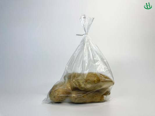 Transparente HDPE-Taschen für Gemüsescheide HDPE/LDPE/LLDPE-Supermarkt-Kunststofftüten Rollen