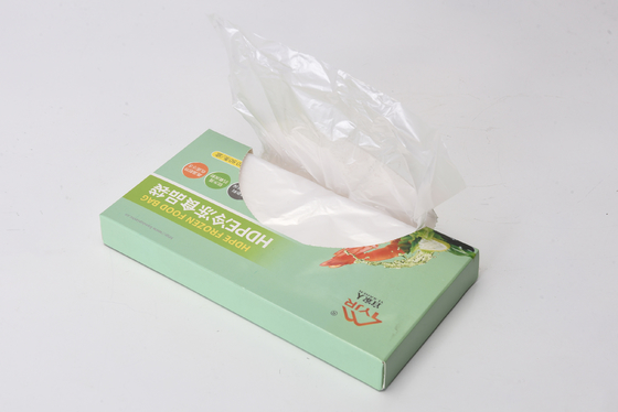 Zertifikat ok Kompost Biologisch abbaubare HDPE-Plastikrollenbeutel zum Schutz der Frische