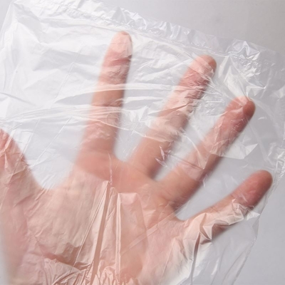 Kleiner Supermarkt Plastikbeutel auf Rollen für trockene Lebensmittel Frischheitsschutzpaket Grün