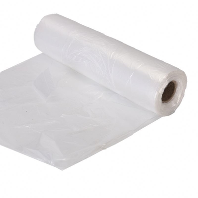 Kleiner Supermarkt Plastikbeutel auf Rollen für trockene Lebensmittel Frischheitsschutzpaket Grün