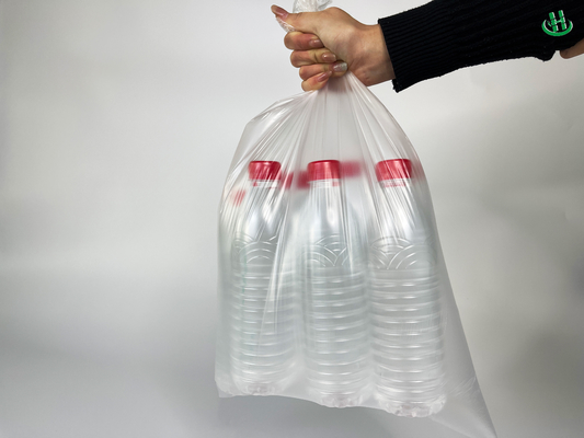 Verdickte Plastiktüte für den Haushalt 5-100 Mikrometer Dicke Vierfarbige Weste Müllsortierung