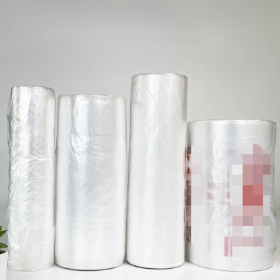 Verpackung mit einem Abfallbehälter für Haushaltsprodukte