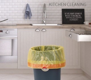 HDPE/LDPE/LLDPE/MDPE Schleppsack für Küche Wohnzimmer Toilette personalisiert