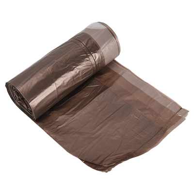 38X50 Schwarzer Müllmil Individuell gefalteter Hdpe-Kunststoffmüllsack für den B2B-Einkauf