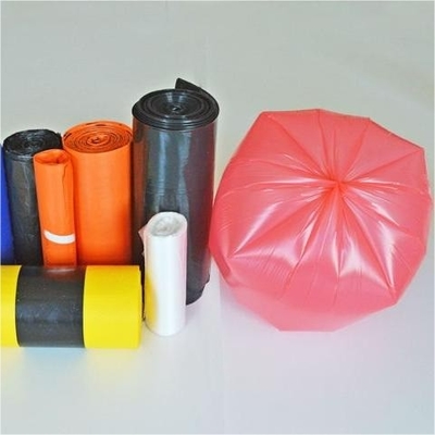 Auftragsdruck Offset-Druck Plastik-Flachmüllbeutel ohne Zugseile kann Liner