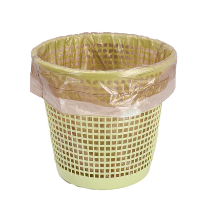 Zusammengefasste HDPE-/LDPE-/LLDPE-Küchenmüllsäcke mit schwerem Zugseil