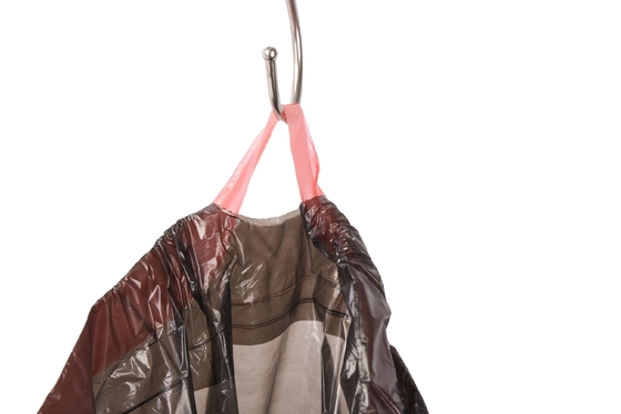 Müllsäcke mit Zugseil aus HDPE-Kunststoff