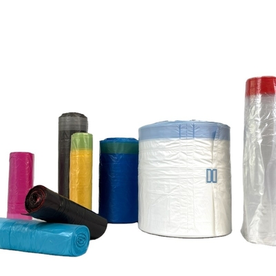 Individuell gefaltete HDPE-Kunststoff-Müllbeutel-Düsen-Verschlüsse auf Rollen nach Maßgabe
