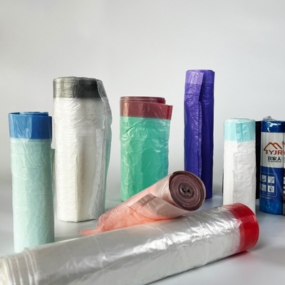 Individuell gefaltete HDPE-Kunststoff-Müllbeutel-Düsen-Verschlüsse auf Rollen nach Maßgabe
