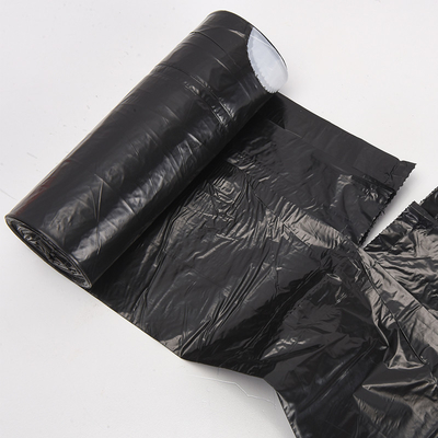 Stand-up Tasche Schwerlastmüllbeutel Mode Schwarz aus recycelten Materialien