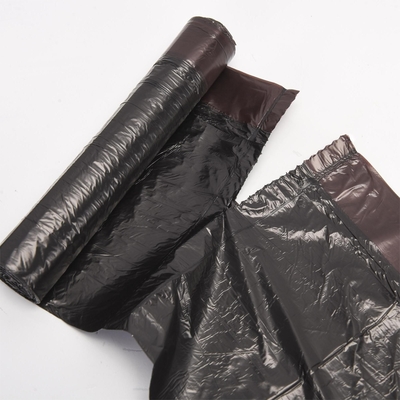 Bestellung auf Wunsch Akzeptiert Hausarbeit Blauer Plastik-Roll Müllsack mit Ziehseile Ziehseile