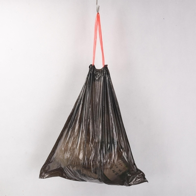 Bestellung auf Wunsch Akzeptiert Hausarbeit Blauer Plastik-Roll Müllsack mit Ziehseile Ziehseile