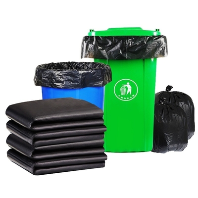 Individuell gefaltete HDPE-Plastik-Reinigungsanbieter Verpackungsmüllbeutel