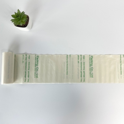 Biologisch abbaubare T-Shirttasche auf Rollen aus PBAT-Material für umweltfreundliche Verpackungen