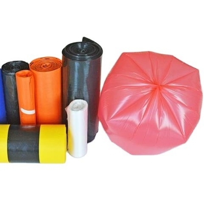 4 Gallonen Plastikmüll, leere kleine Müll- und Müllverpackungsbeutel aus LLDPE-Material