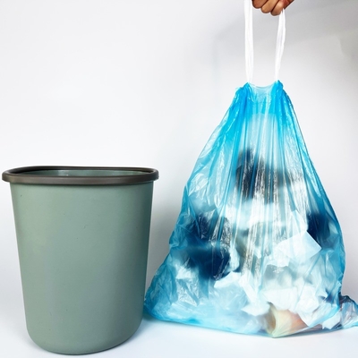 Offset-Druck-Drawstring-Schnürband-Schnürband Müllsäcke auf Rollen für Müllcontainer