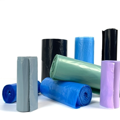 Direkt hergestellte, maßgeschneiderte, gedruckte Plastikmüllbeutel in Rollen, biologisch abbaubar