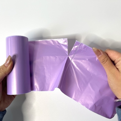 Direkt hergestellte, maßgeschneiderte, gedruckte Plastikmüllbeutel in Rollen, biologisch abbaubar