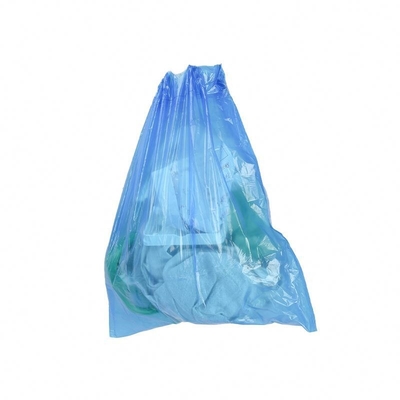 Gemachte 13 Gallonen Küche Ziehseile Müllsäcke Schwerlast klar Müllsack PE Stehen Tasche Kunststoff grün