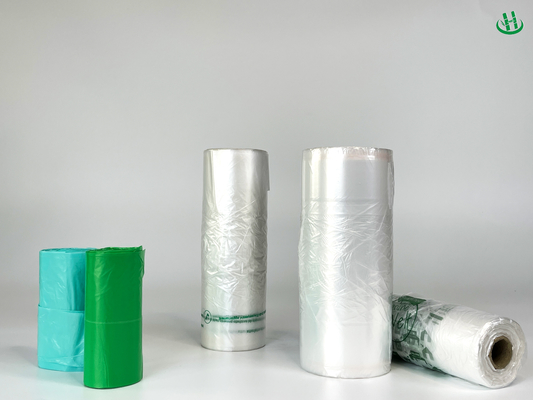 46 X 33 klare T-Shirt Müllsäcke für Windeln 1,3 Mil Flachdichtung Plastikmüllsäcke
