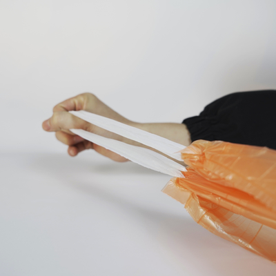 Sicherheitsgarantierte HDPE-Kunststoff-Schwarzmüllbeutel für Küche und Wohnzimmer