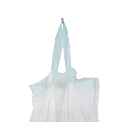 Hdpe Virgin Material Sternenversiegelte Mülltüten auf Rollen Plastiktüten Blau Rosa Schwarz Gelb
