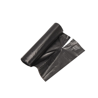 Recycling-HDPE-Plastik-Side-Gusset-Tasche für das Heißstempeln