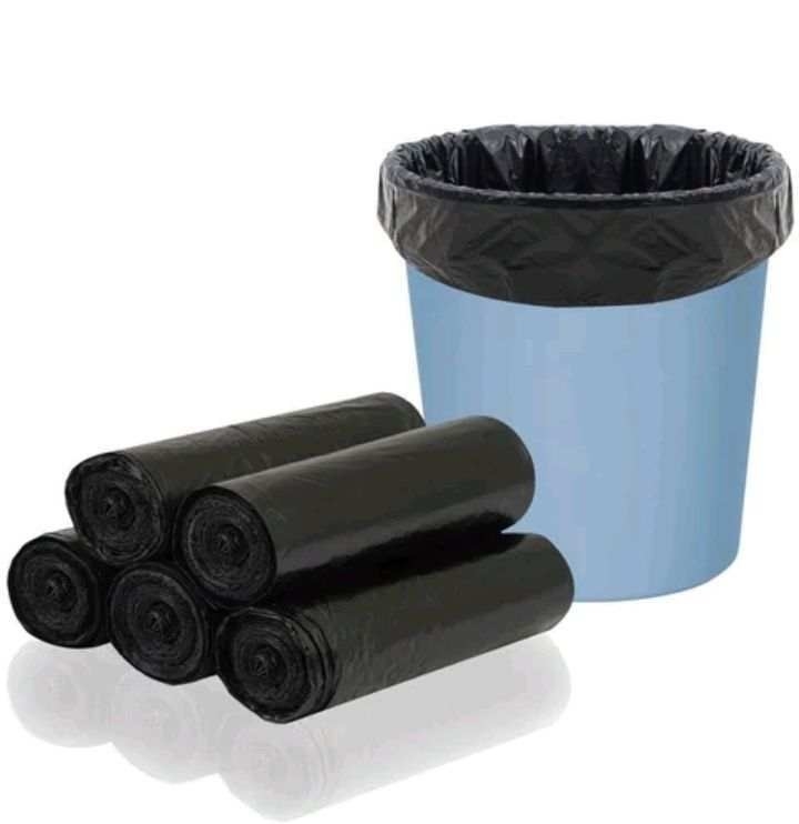 5-50 Mikron Dicke HDPE/LDPE/LLDPE Schwarzer Müllsack für Kundenbedarf