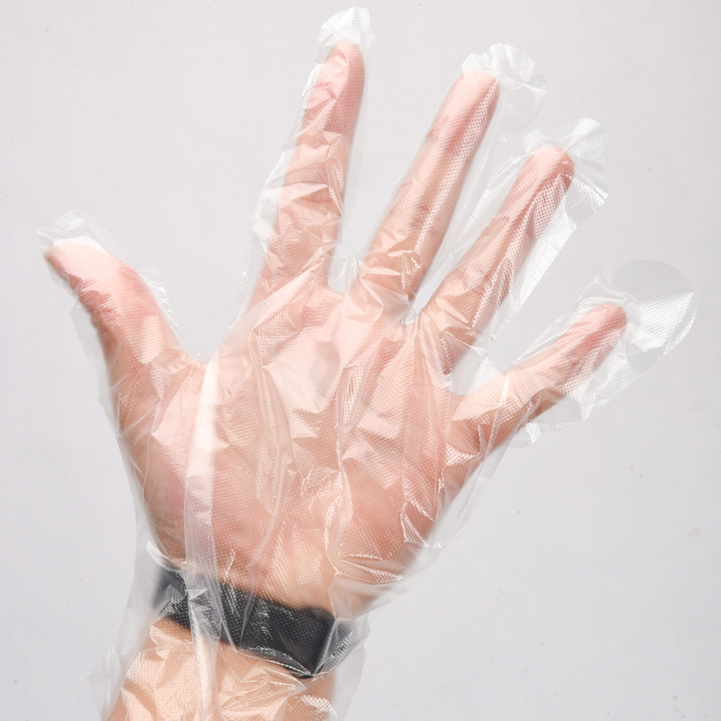 HDPE-Handschuhe mit mittlerer Dicke für die Leckfreiheit
