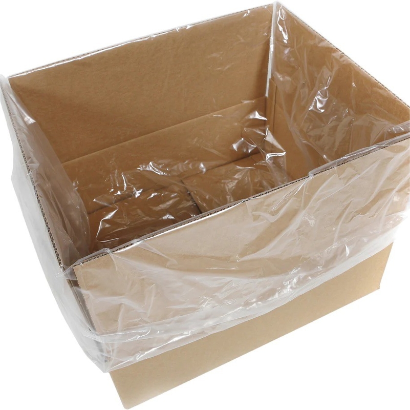 Direktlieferung von HDPE/LDPE/LLDPE-Plastikkarton-Box-Liner für Lebensmittel klar und langlebig