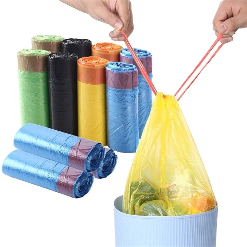 Custom Plastic Packaging Bags für Müllsäcke und Mülleimer Logo-Anpassung