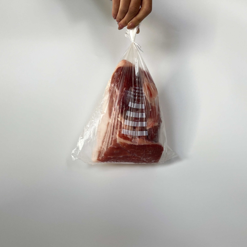 Umweltfreundliche frische Gefrierschalen für Gemüseverpackungen Weiß und 5-50 Mikrometer Dicke