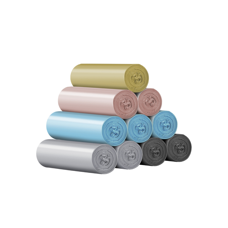 Zusammengefasste 13 Gallonen oder jede andere Größe Star Seal Müllsäcke HDPE/LDPE/LLDPE in schwarz