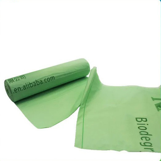 100% biologisch abbaubare, kompostierbare Plastikmülltüten aus Maisstärke für den täglichen Bedarf