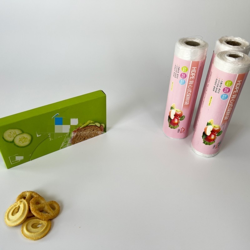 Bio abbaubare PE-Plastik-Lebensmittelverpackung auf Rollen für einen klaren und frischen Schutz