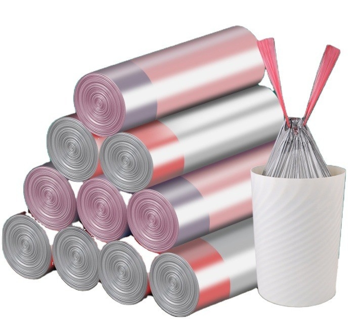 Mehrzweck-Ziehbeutel Plastik-PE-Müllbehälter Liner auf Rollen für Müll