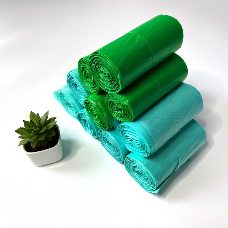 5-800 Mikrometer Dicke PE Plastikmüll Müllbeutel für den Haushalt