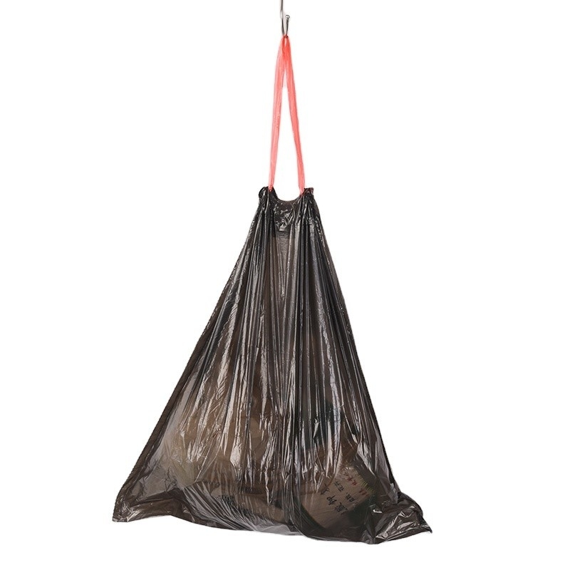 HDPE/LDPE 13 Gallonen biologisch abbaubare Müllbeutel auf Rollen in beige Farbe mit LLDPE-Material