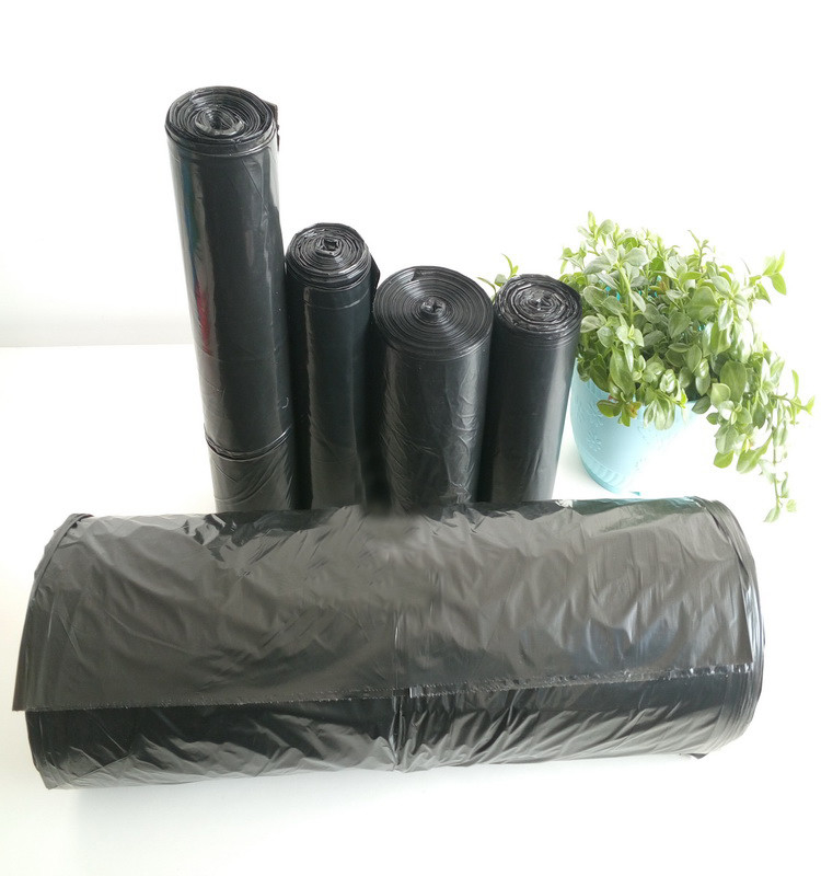 Bestellungen auf Bestellung akzeptiert Extra starke schwarze LDPE Plastikmüllsäcke für Bauabfälle