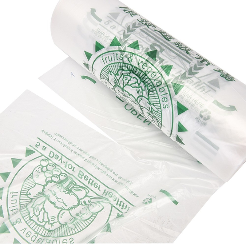 Flexo-Druck HDPE-Kunststoff-Einkaufstüten