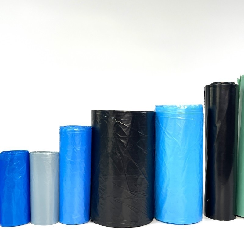 LDPE-Plastikbeutel 30 bis 40 Mikron Müllbeutel 4 Rollen eine Box Müllbeutel für Lebensmittelsicherheit